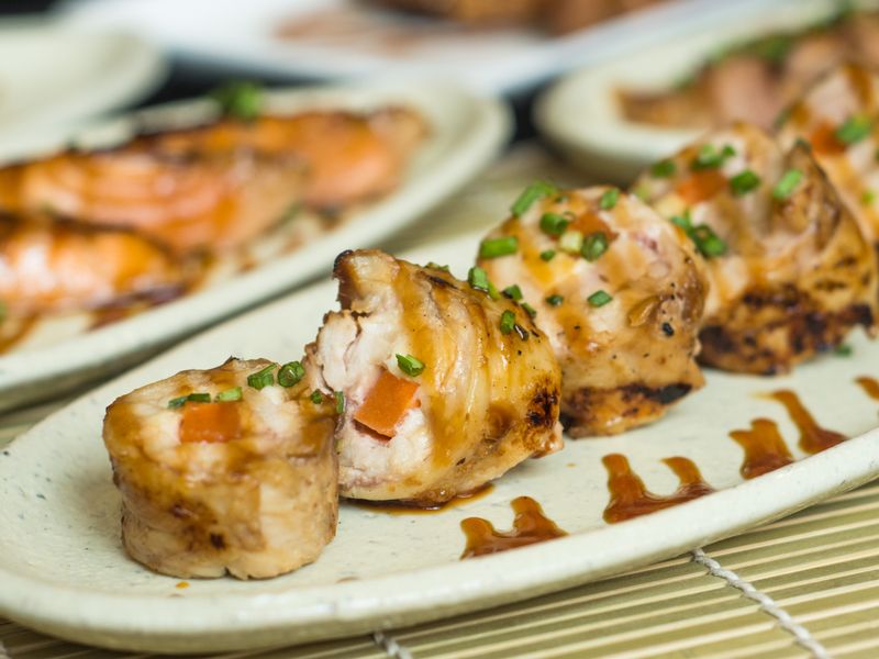Grilled Teriyaki Salmon