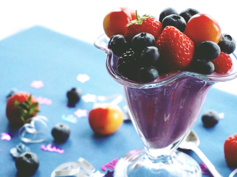 Blueberry Protein Smoothie