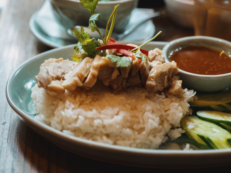 Asian Peanut Chicken Bowl
