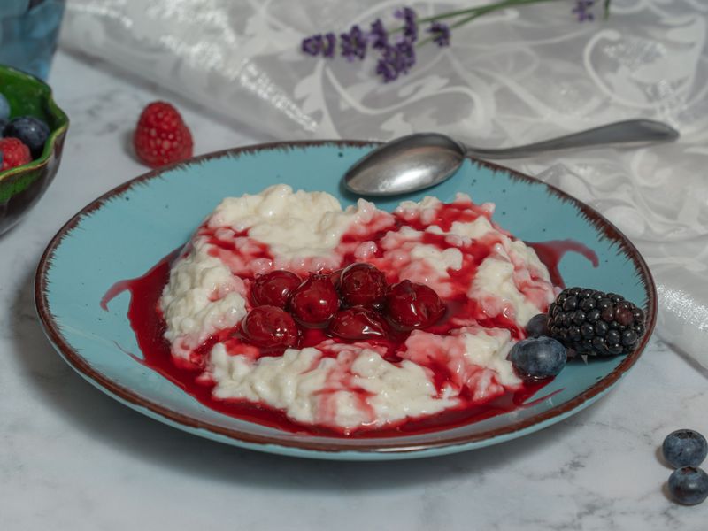 Rice Coconut Pudding