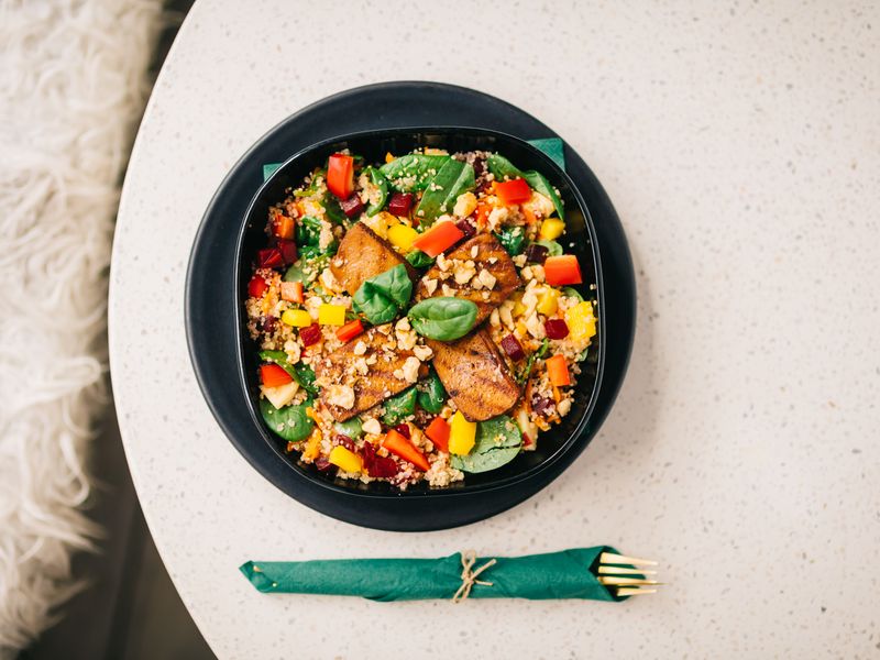 Salmon with Quinoa