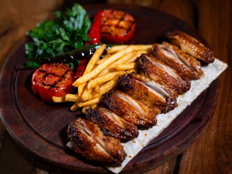 Oven-Baked Chicken Shashlik