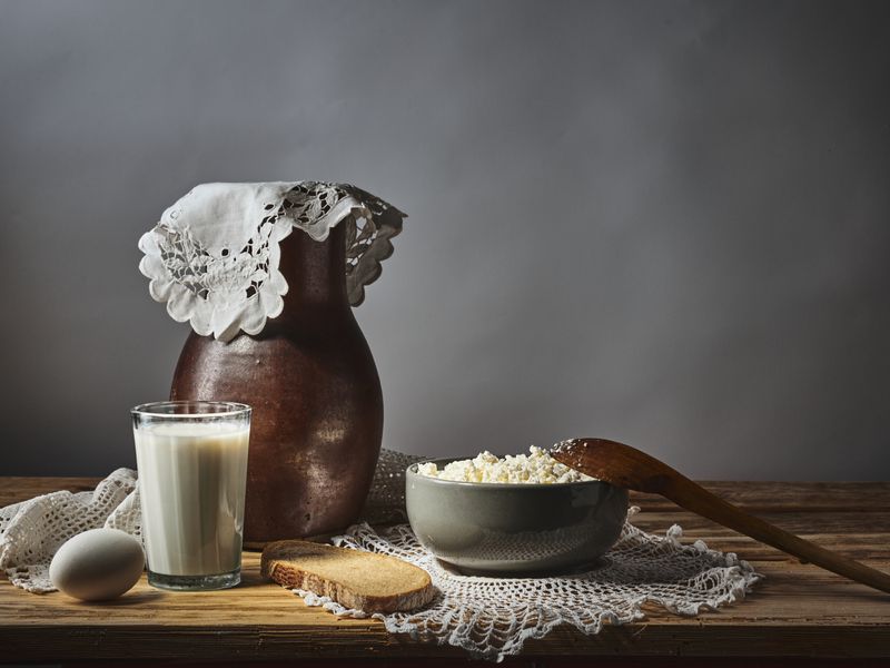 Cottage Cheese with Cucumber