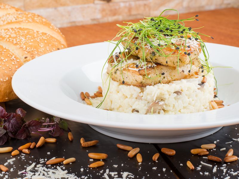 Mushroom Risotto