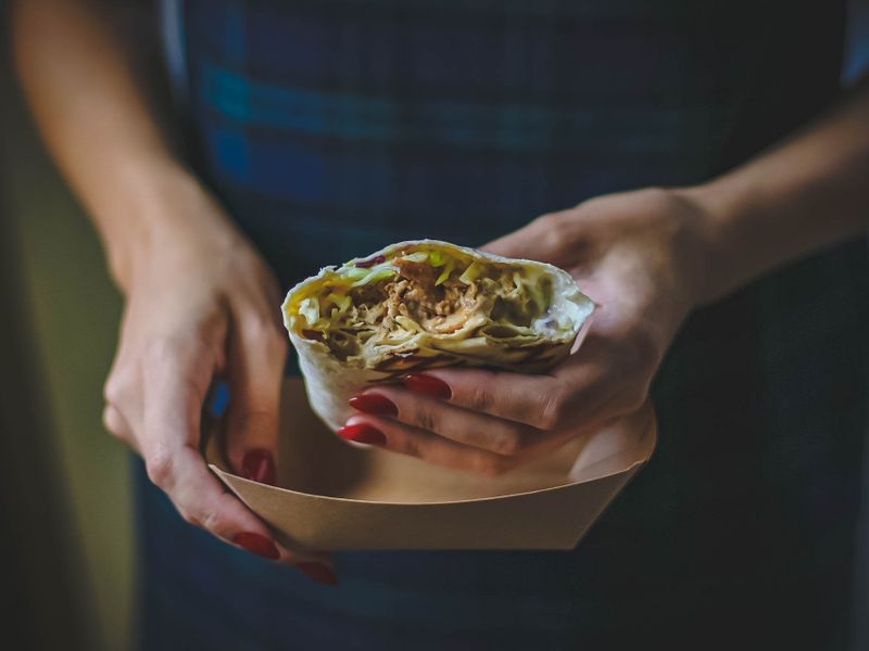 Pulled Chicken Wrap
