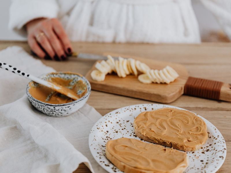 Almond Butter Toast with Banana