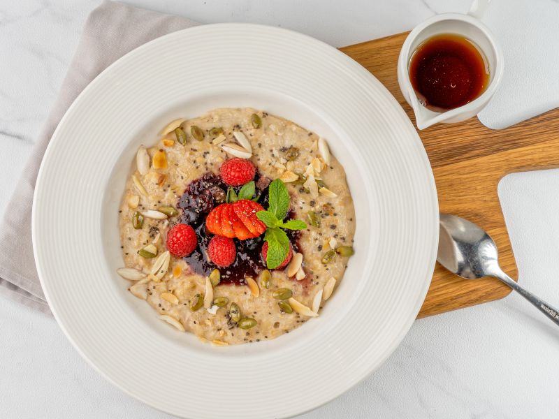 Porridge Berry Topping