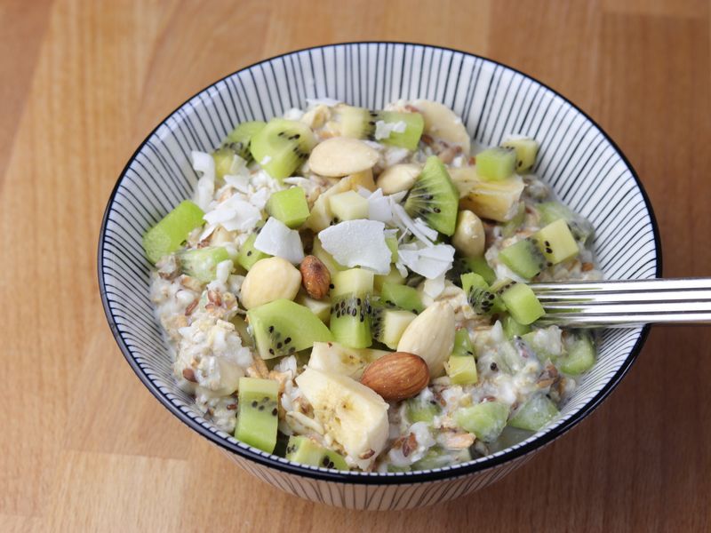 Banana-Nut Oats