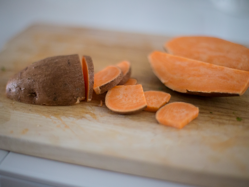Turkey Breast with Sweet Potato