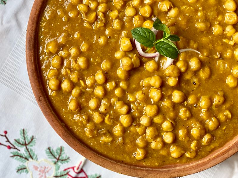 Chickpea Curry (Lunch)